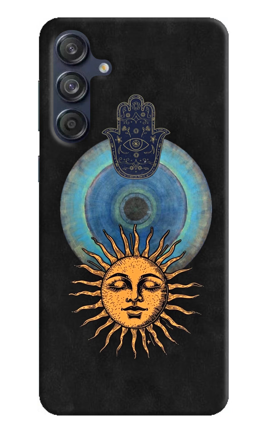 Divine Sun Samsung M55 5G Back Cover, Hard case