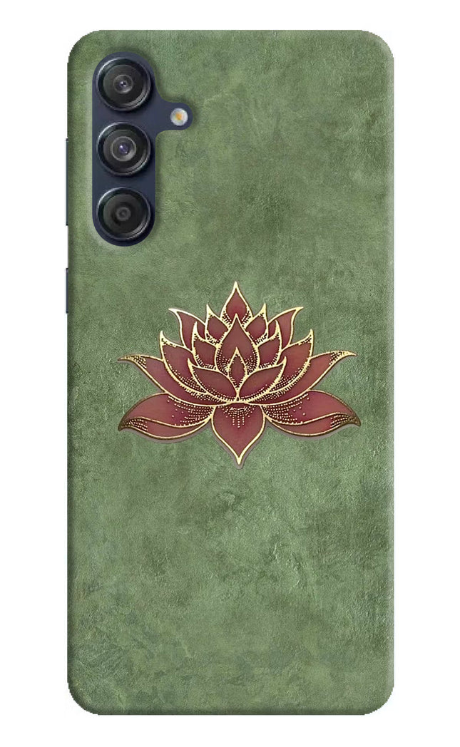 Lotus Grace Samsung M55 5G Hard Case Back Cover by Casekaro