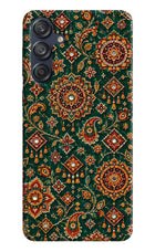 Green Pataka Samsung M55 5G Hard Case Back Cover by Casekaro