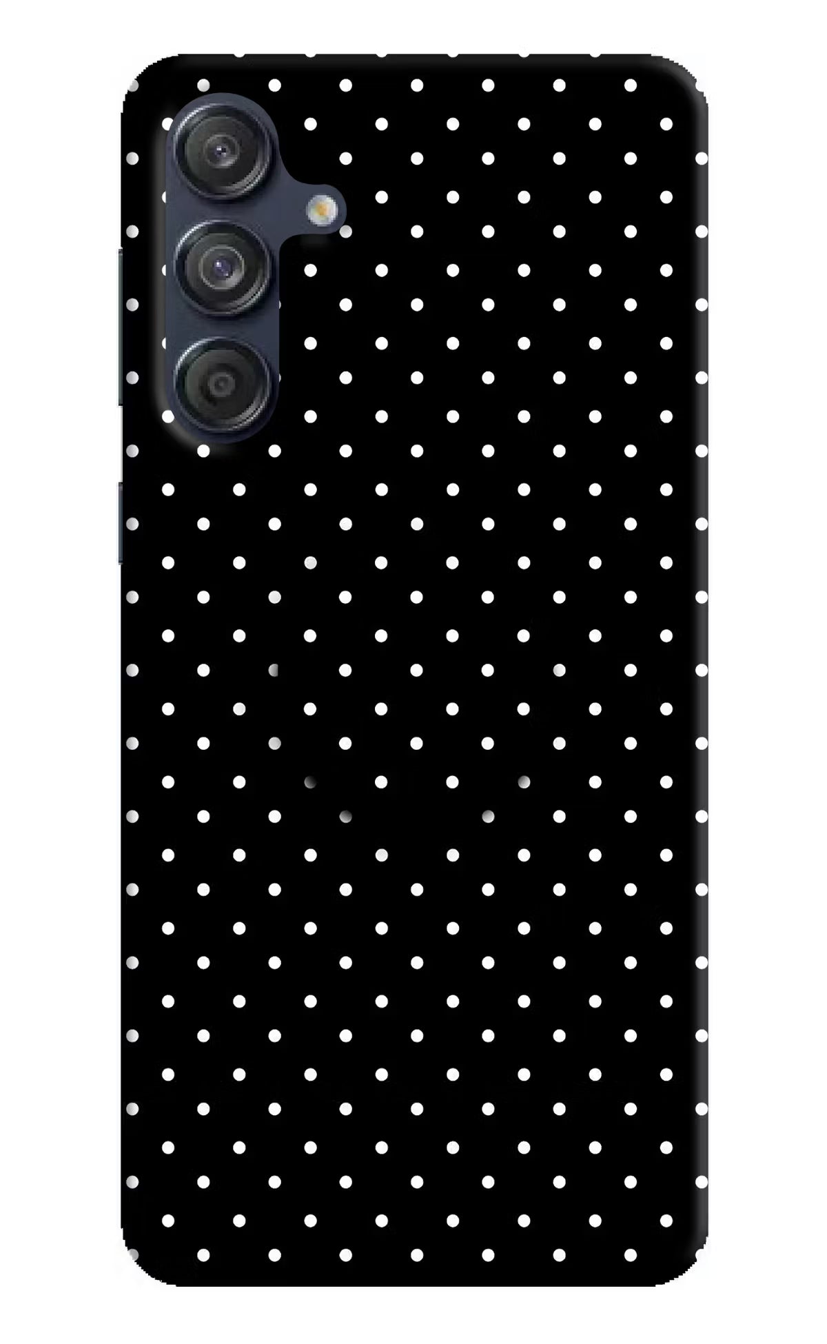 White Dots Samsung M55 5G Pop Case by Casekaro