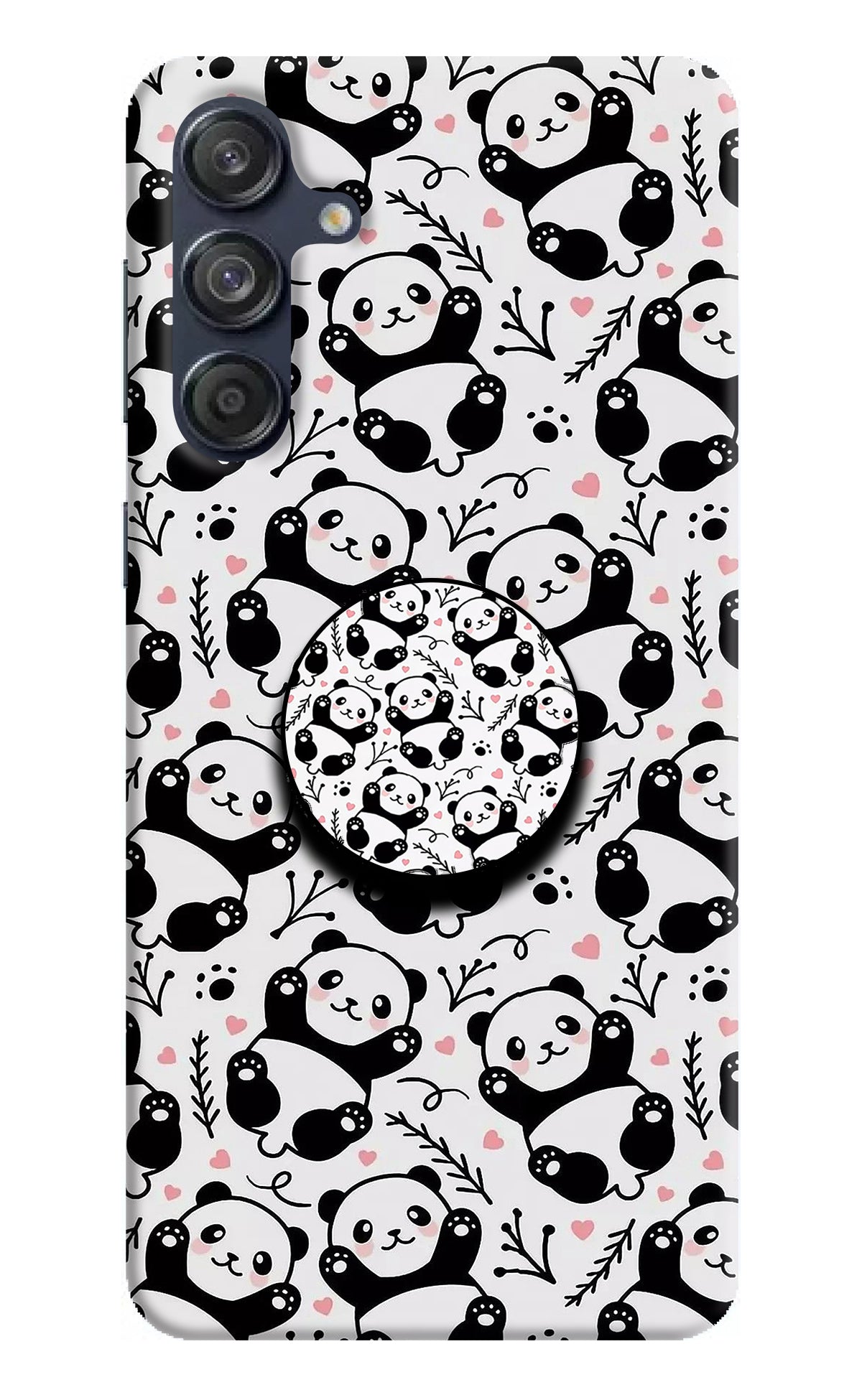 Cute Panda Samsung M55 5G Pop Case