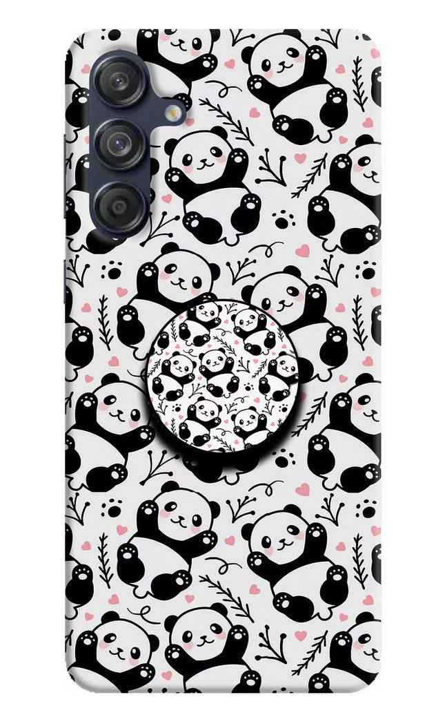 Cute Panda Samsung M55 5G Pop Case by Casekaro