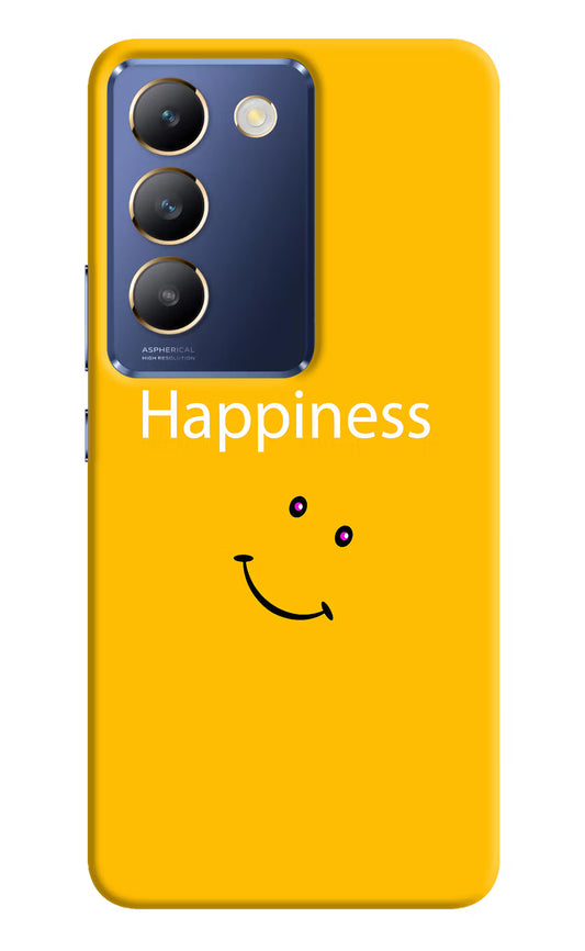 Happiness With Smiley Vivo Y200E 5G/T3 5G Hard Case Back Cover by Casekaro