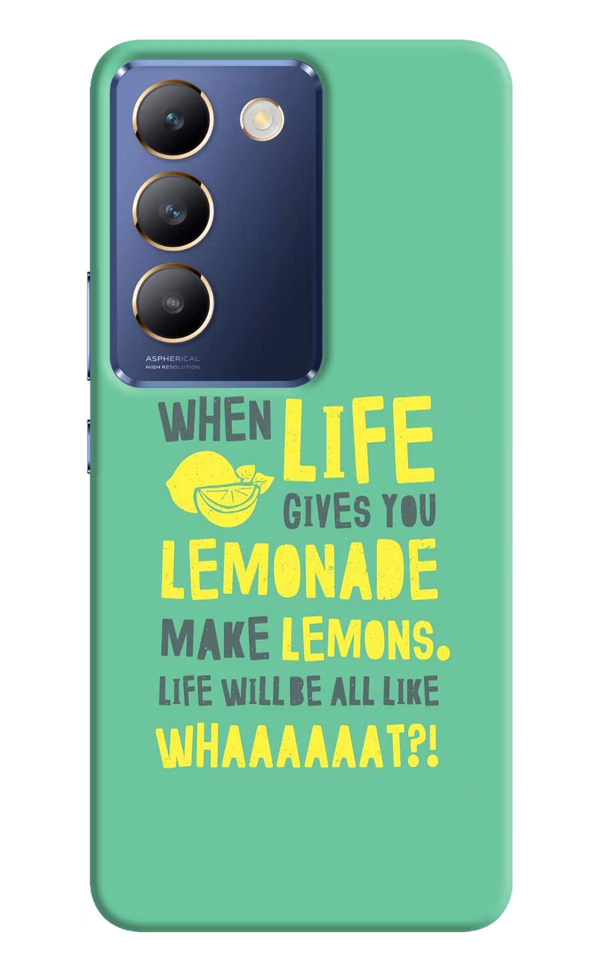 Quote Vivo Y200E 5G/T3 5G Hard Case Back Cover by Casekaro