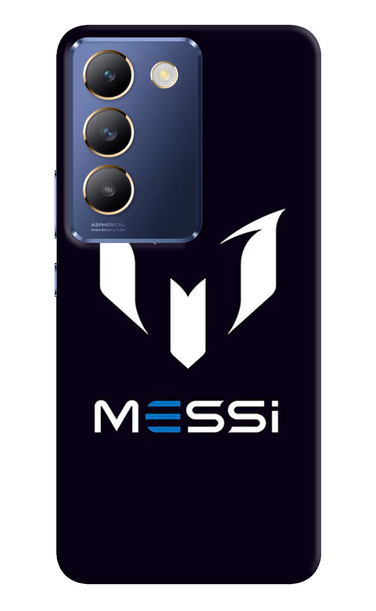 Messi Logo Vivo Y200E 5G/T3 5G Hard Case Back Cover by Casekaro