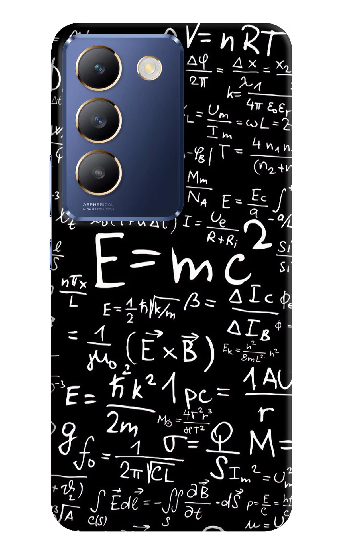 Physics Formula Vivo Y200E 5G/T3 5G Hard Case Back Cover by Casekaro