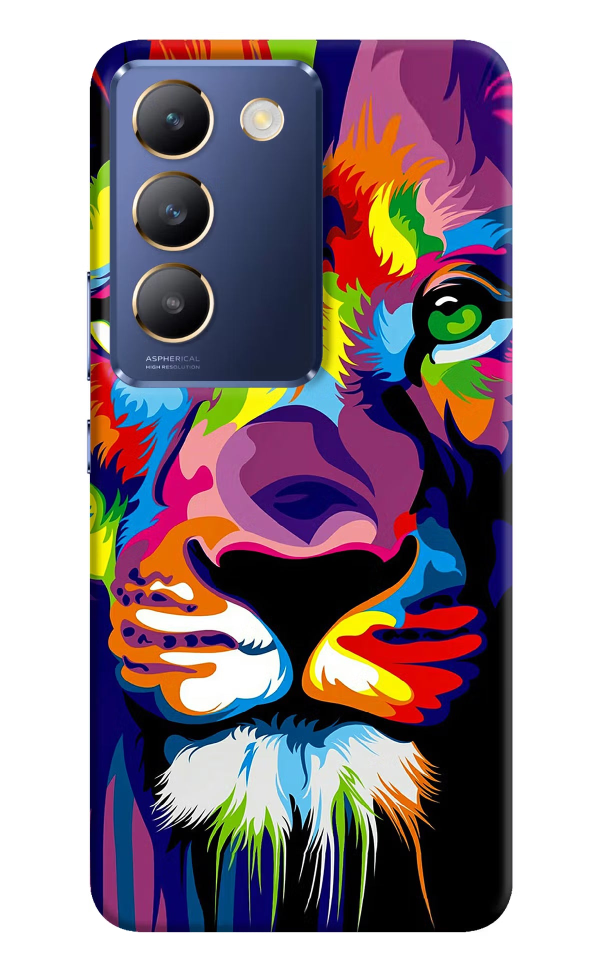 Lion Vivo Y200E 5G/T3 5G Hard Case Back Cover by Casekaro