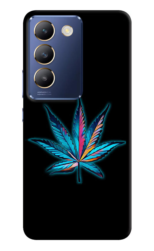 Weed Vivo Y200E 5G/T3 5G Hard Case Back Cover by Casekaro
