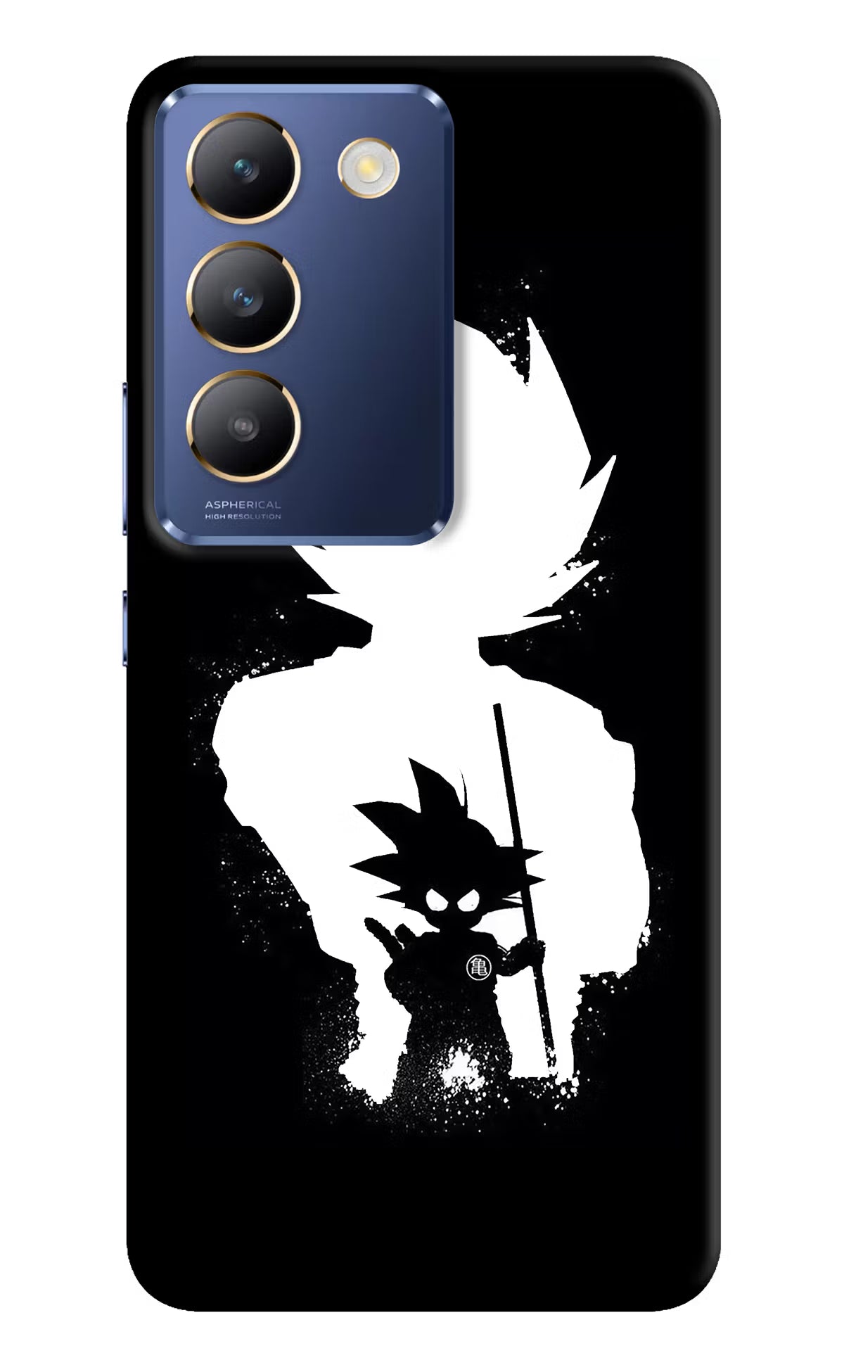 Goku Shadow Vivo Y200E 5G/T3 5G Hard Case Back Cover by Casekaro