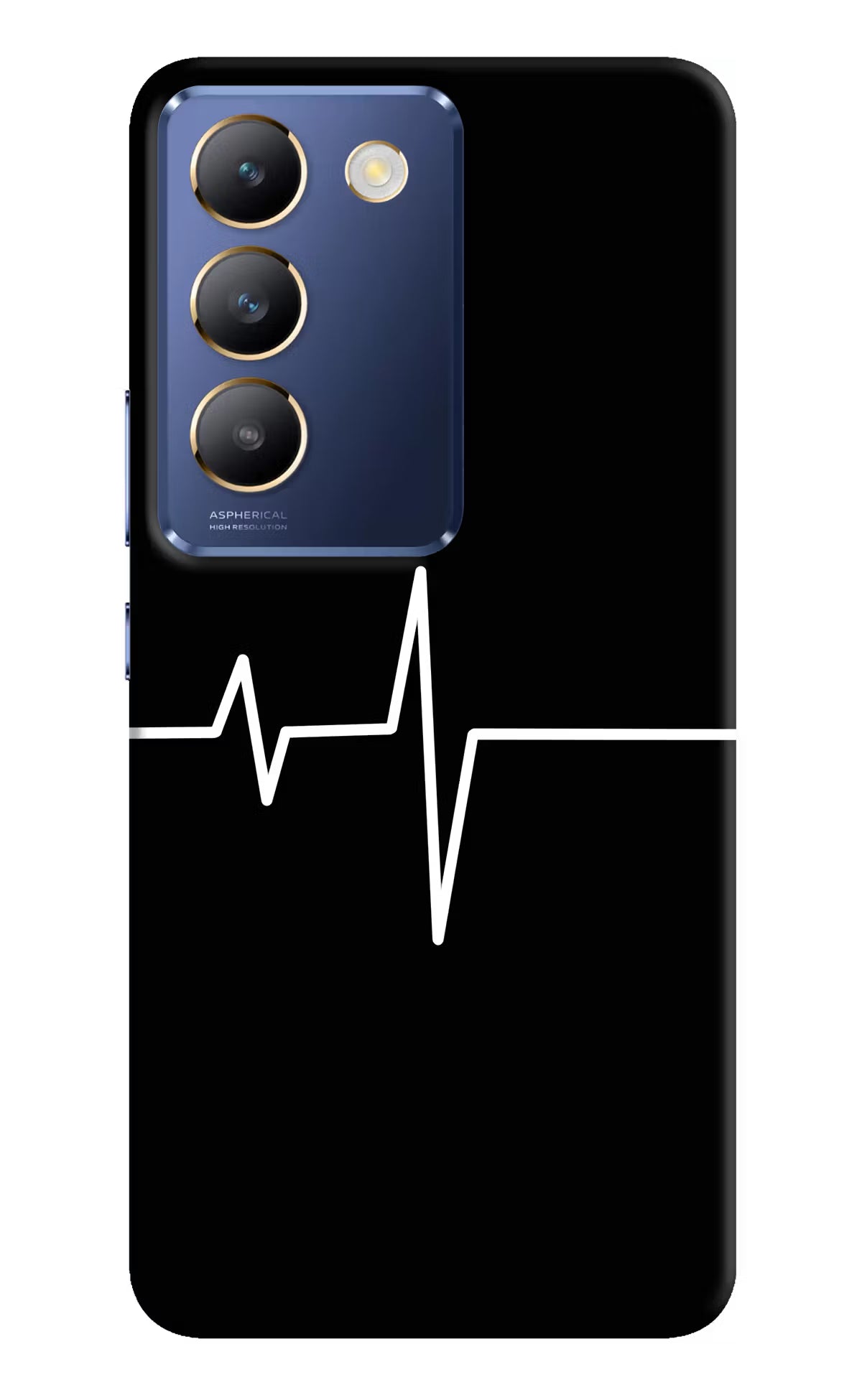 Heart Beats Vivo Y200E 5G/T3 5G Hard Case Back Cover by Casekaro