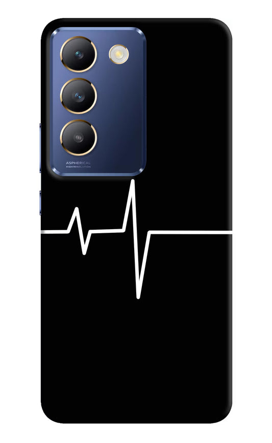 Heart Beats Vivo Y200E 5G/T3 5G Hard Case Back Cover by Casekaro