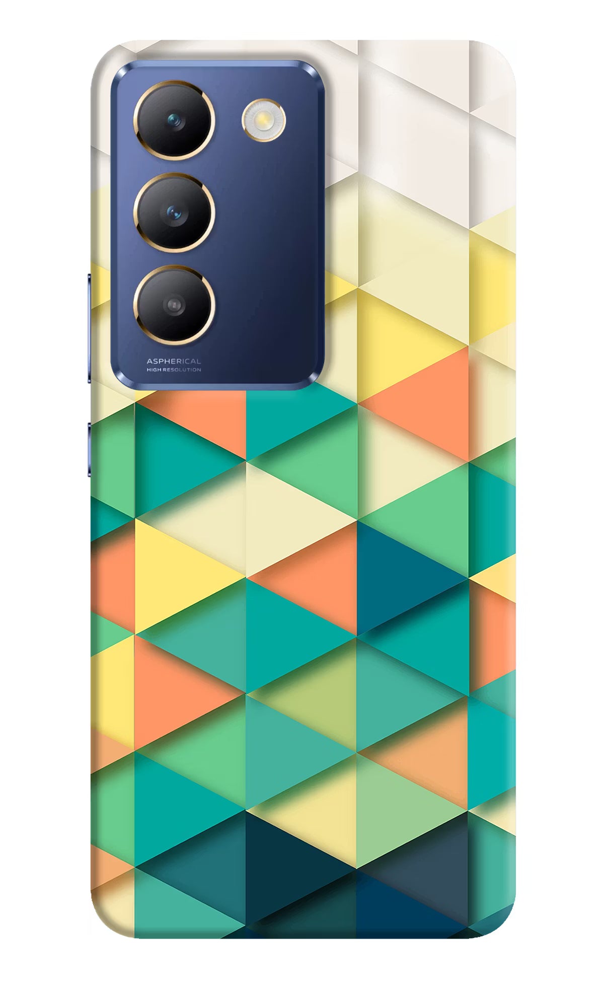 Abstract Vivo Y200E 5G/T3 5G Hard Case Back Cover by Casekaro
