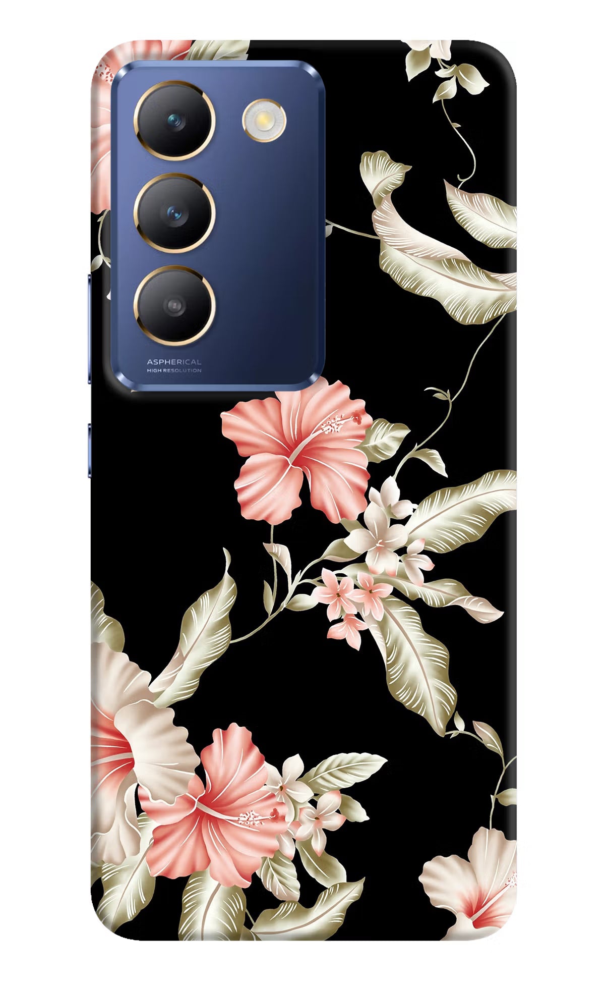 Flowers Vivo Y200E 5G/T3 5G Hard Case Back Cover by Casekaro