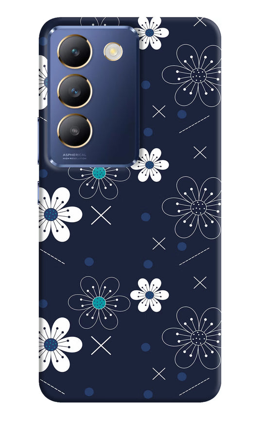 Flowers Vivo Y200E 5G/T3 5G Hard Case Back Cover by Casekaro