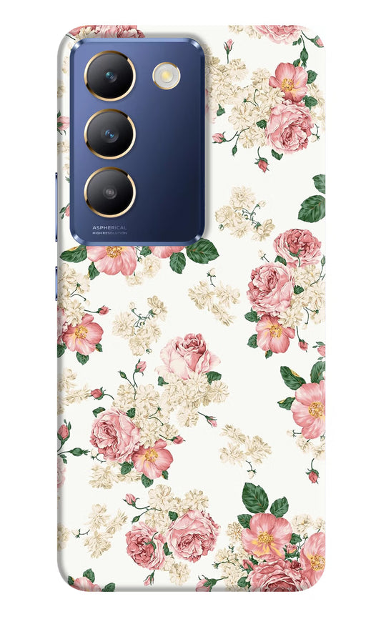 Flowers Vivo Y200E 5G/T3 5G Hard Case Back Cover by Casekaro