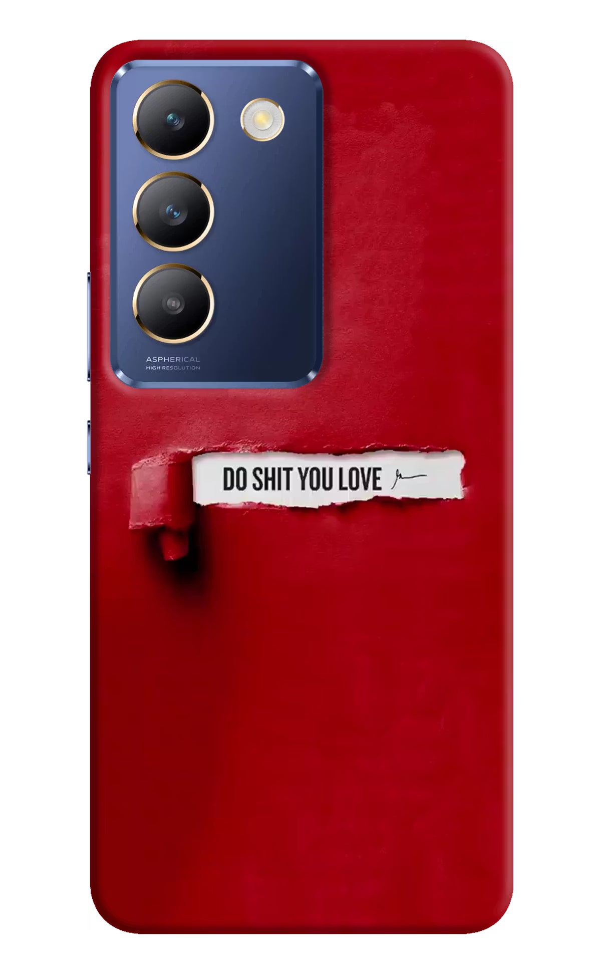 Do Shit You Love Vivo Y200E 5G/T3 5G Hard Case Back Cover by Casekaro