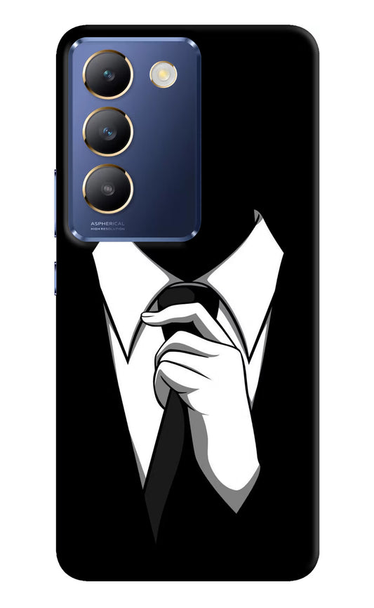 Black Tie Vivo Y200E 5G/T3 5G Hard Case Back Cover by Casekaro