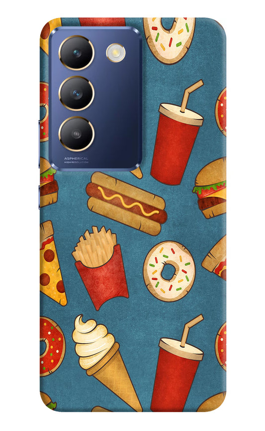 Foodie Vivo Y200E 5G/T3 5G Hard Case Back Cover by Casekaro