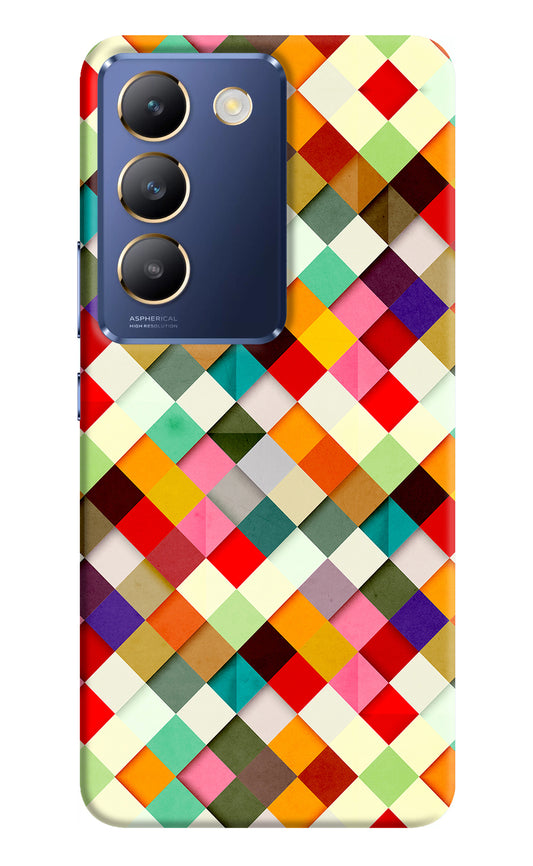 Geometric Abstract Colorful Vivo Y200E 5G/T3 5G Back Cover