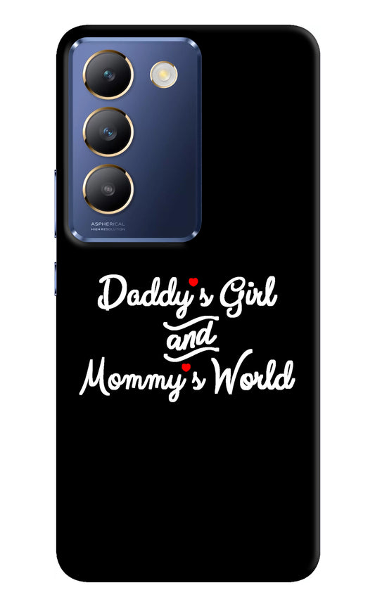 Daddy's Girl and Mommy's World Vivo Y200E 5G/T3 5G Back Cover
