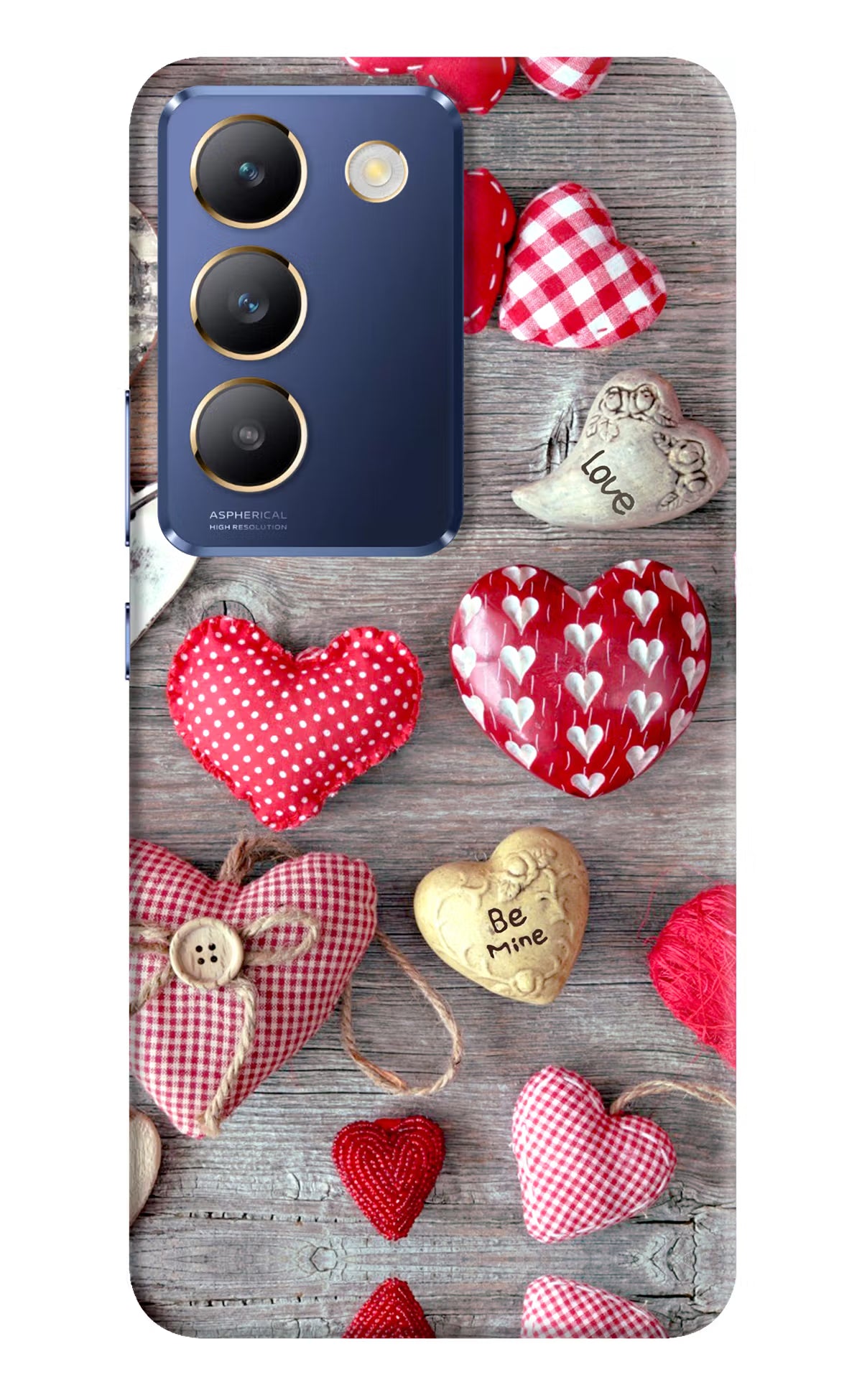 Love Wallpaper Vivo Y200E 5G/T3 5G Hard Case Back Cover by Casekaro