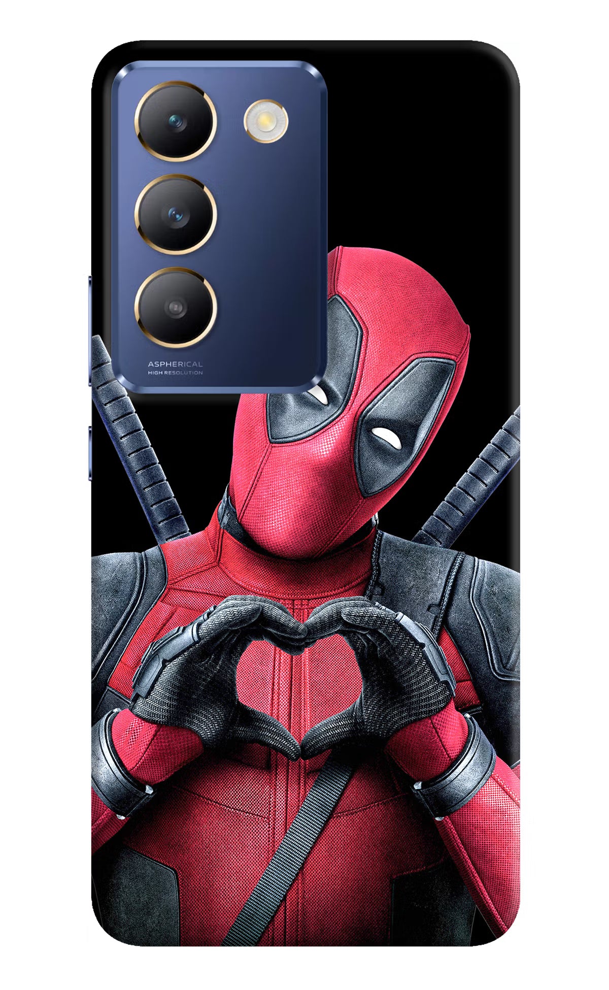 Deadpool Vivo Y200E 5G/T3 5G Hard Case Back Cover by Casekaro