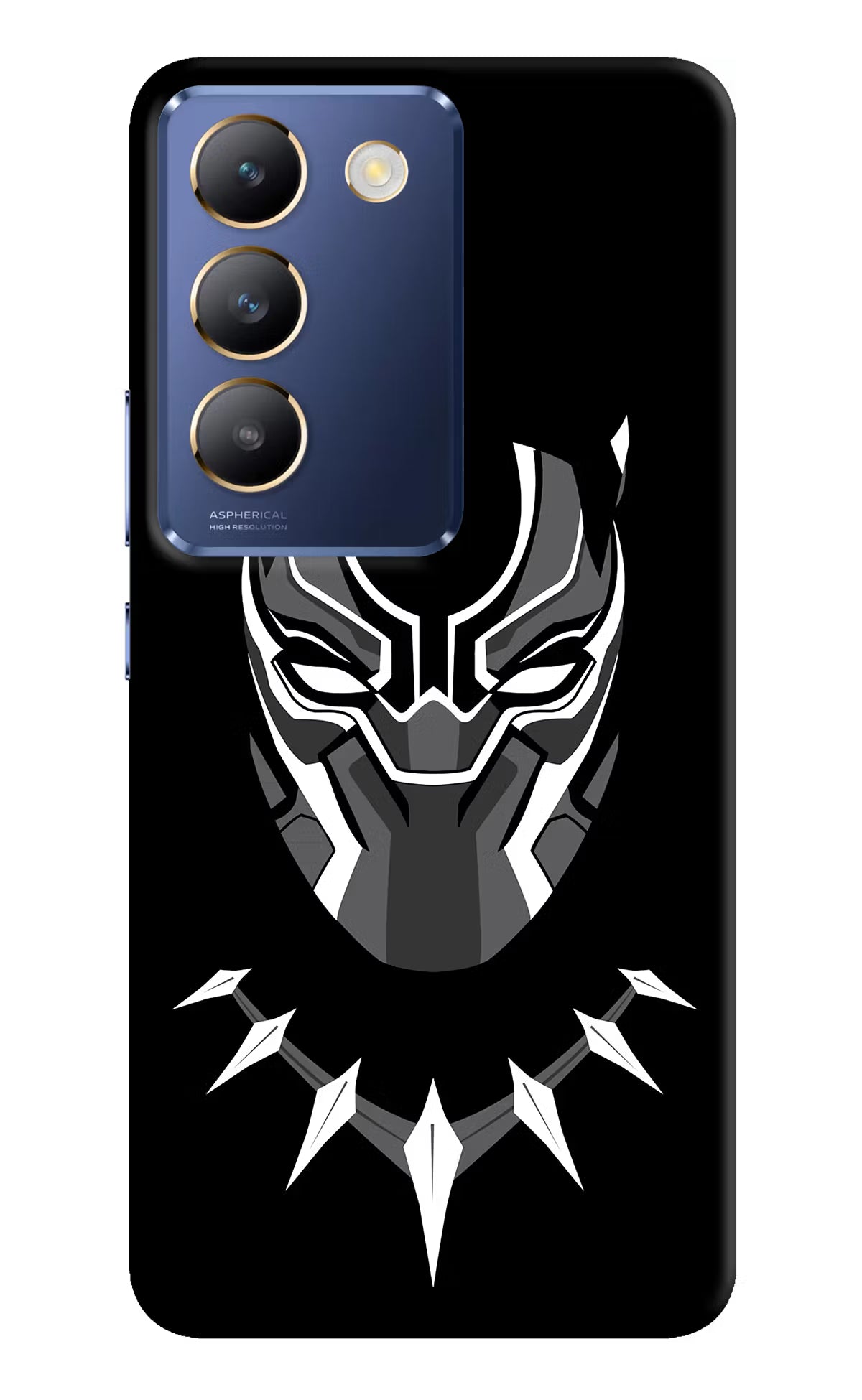 Black Panther Vivo Y200E 5G/T3 5G Hard Case Back Cover by Casekaro