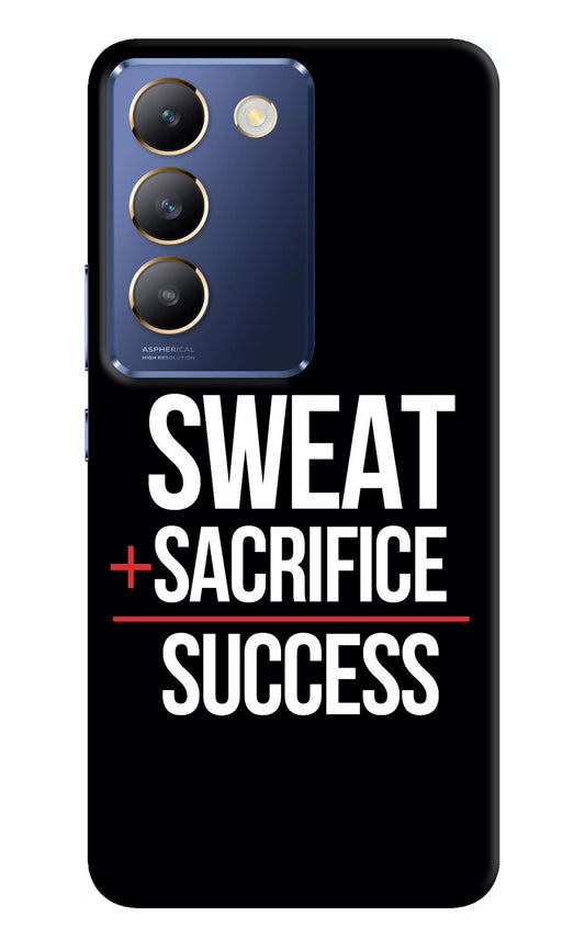 Sweat Sacrifice Success Vivo Y200E 5G/T3 5G Back Cover