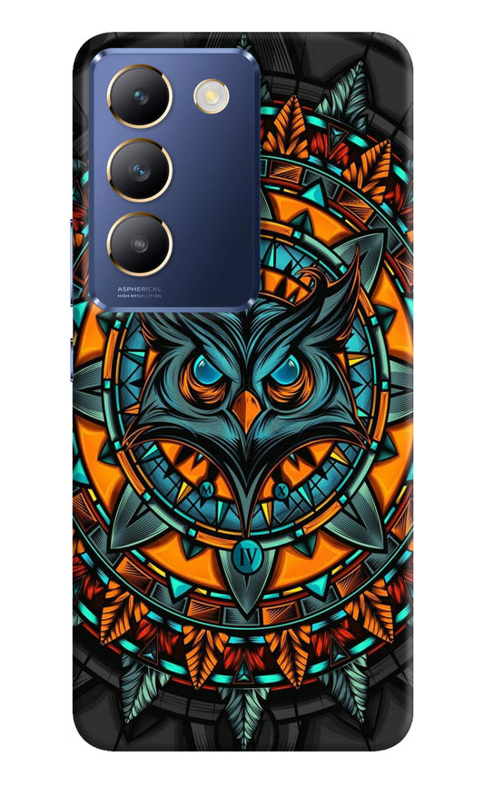 Angry Owl Art Vivo Y200E 5G/T3 5G Back Cover