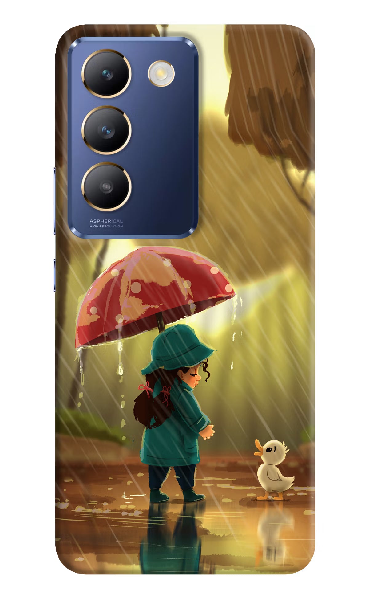 Rainy Day Vivo Y200E 5G/T3 5G Hard Case Back Cover by Casekaro