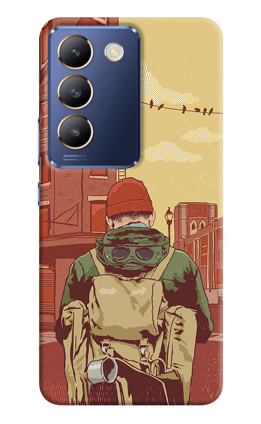 Adventurous Vivo Y200E 5G/T3 5G Hard Case Back Cover by Casekaro
