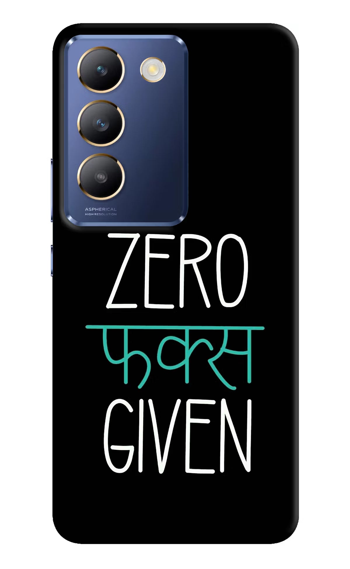 Zero Fucks Given Vivo Y200E 5G/T3 5G Hard Case Back Cover by Casekaro
