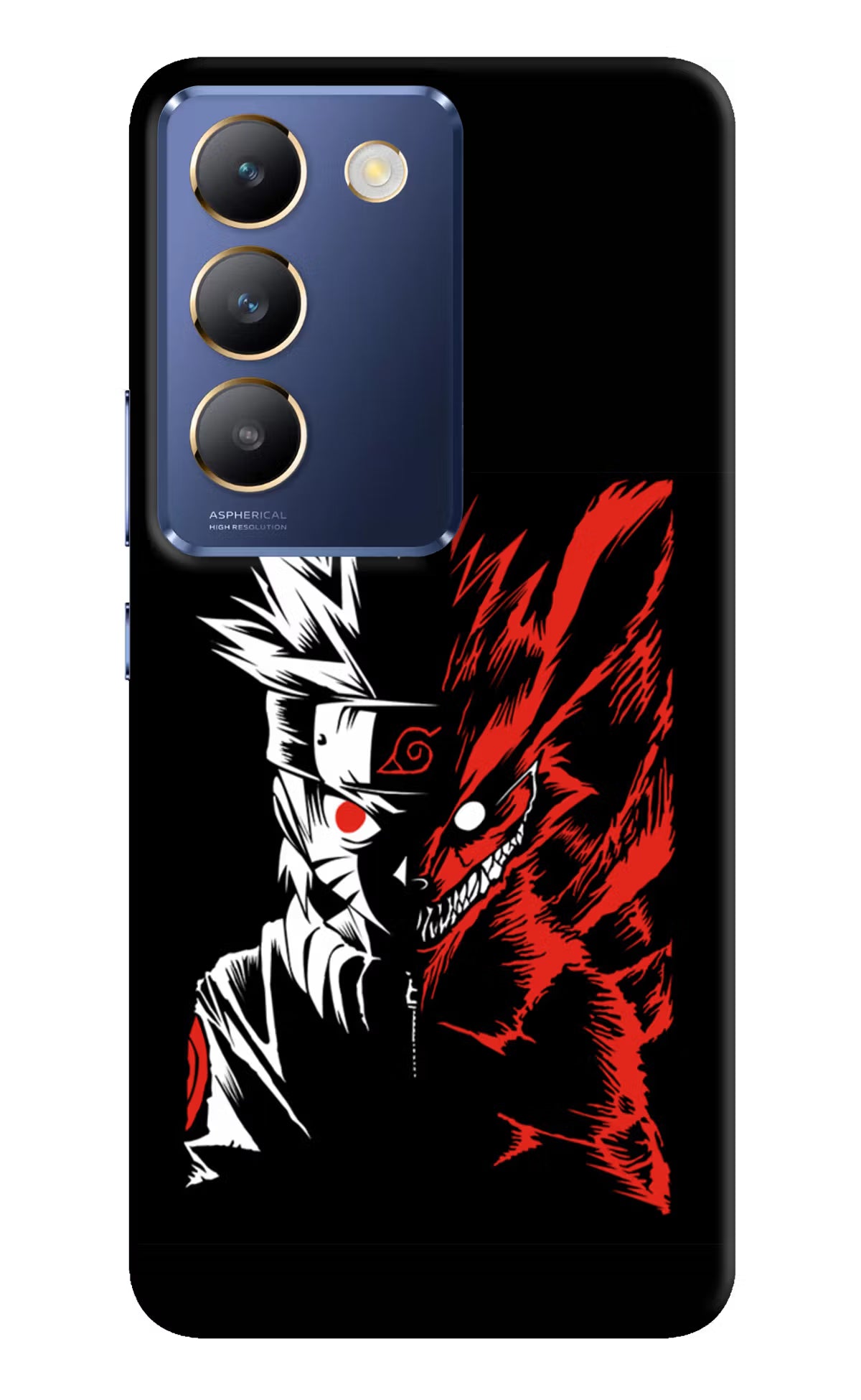 Naruto Two Face Vivo Y200E 5G/T3 5G Hard Case Back Cover by Casekaro