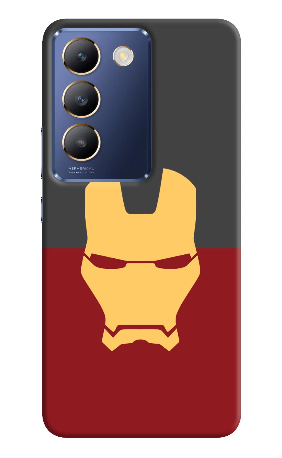 Ironman Vivo Y200E 5G/T3 5G Hard Case Back Cover by Casekaro