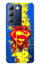 Superman logo Vivo Y200E 5G/T3 5G Hard Case Back Cover by Casekaro