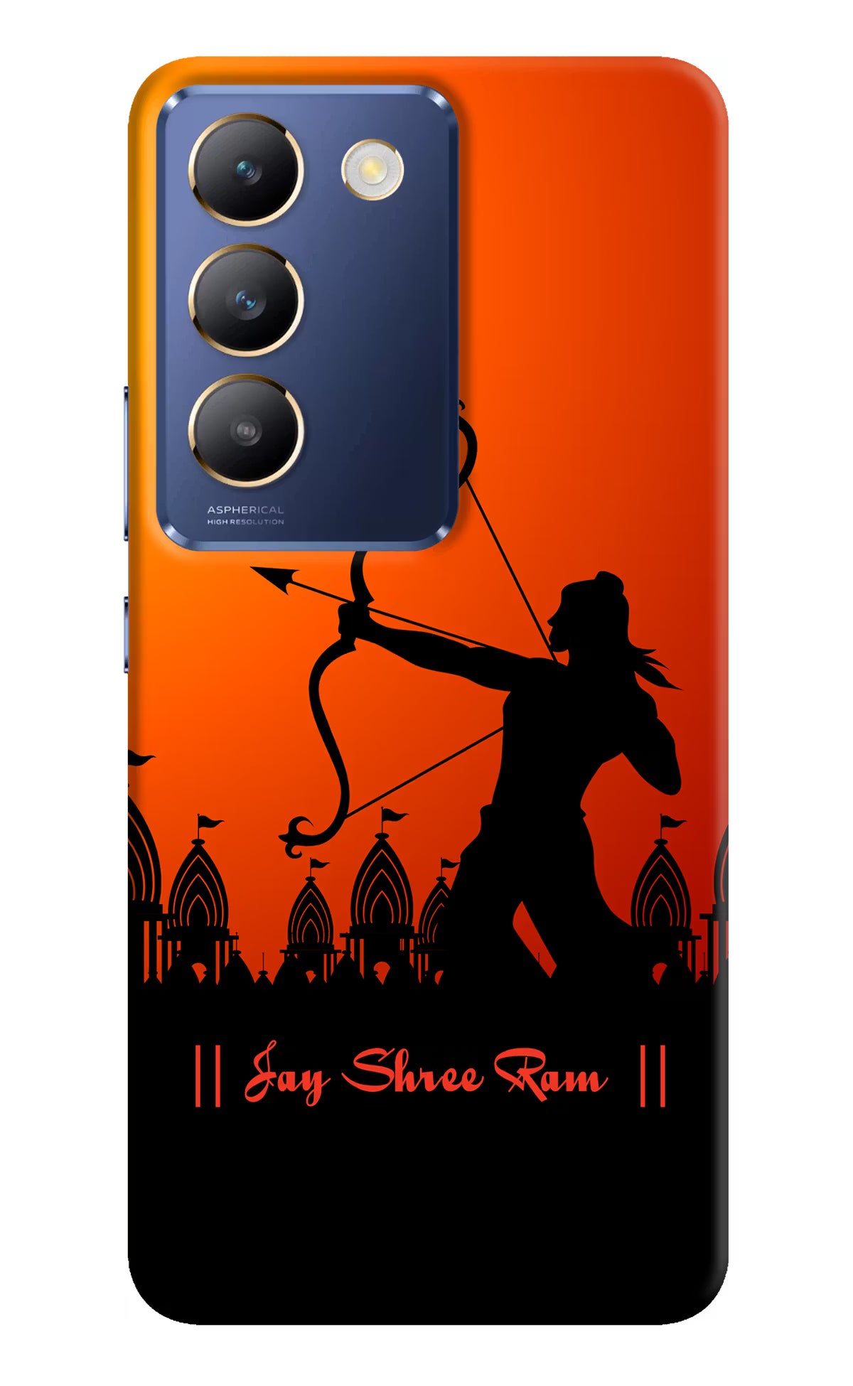 Lord Ram - 4 Vivo Y200E 5G/T3 5G Hard Case Back Cover by Casekaro