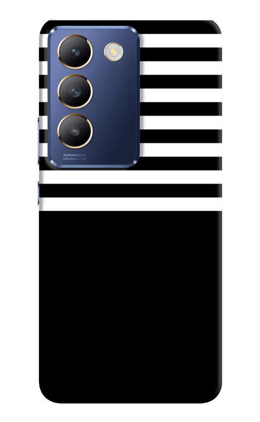 Black and White Print Vivo Y200E 5G/T3 5G Hard Case Back Cover by Casekaro