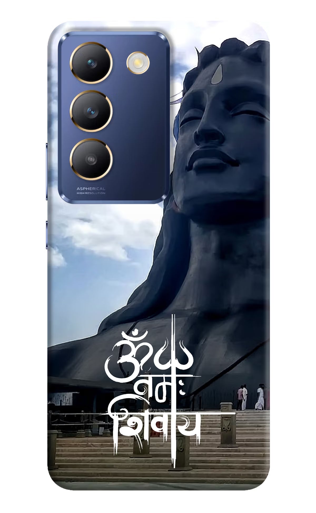 Om Namah Shivay Vivo Y200E 5G/T3 5G Hard Case Back Cover by Casekaro