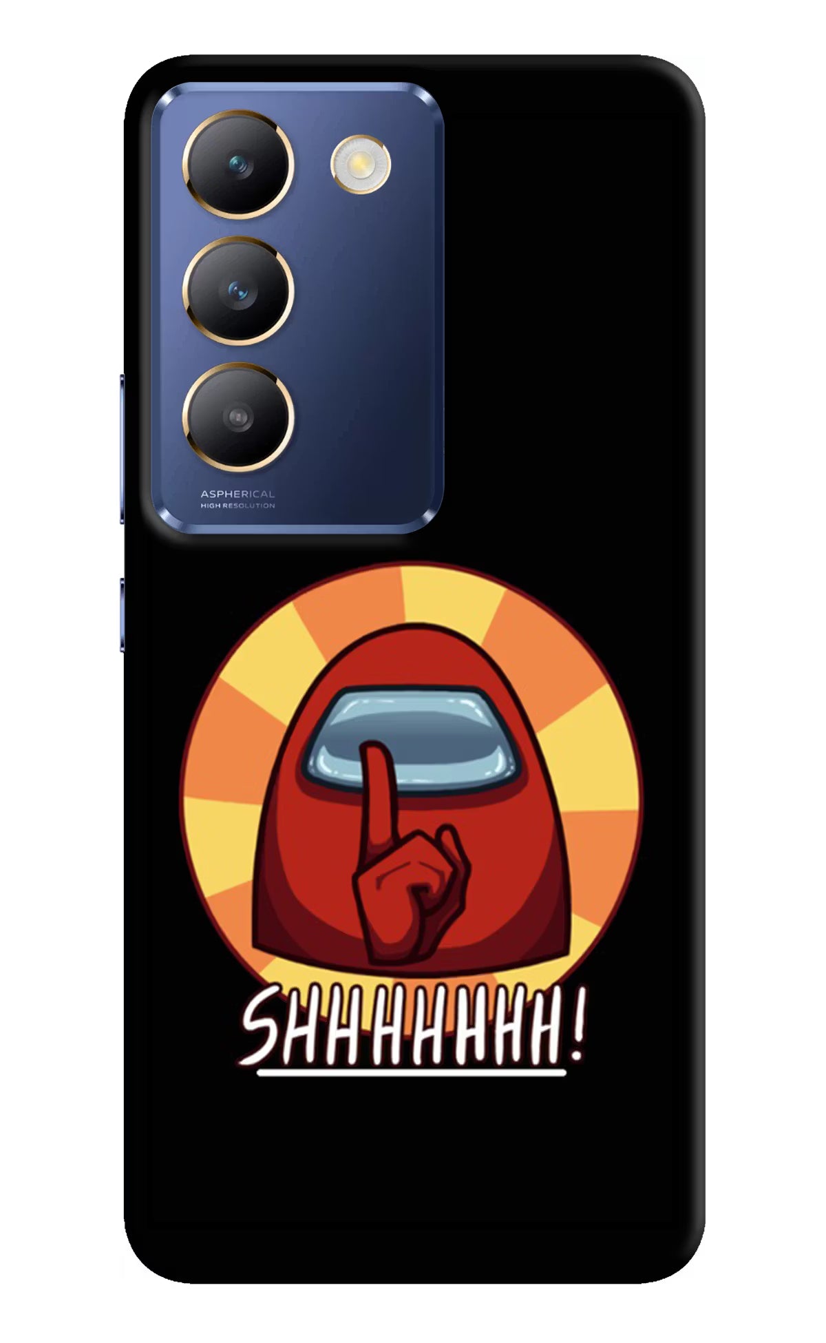 Among Us Shhh! Vivo Y200E 5G/T3 5G Hard Case Back Cover by Casekaro