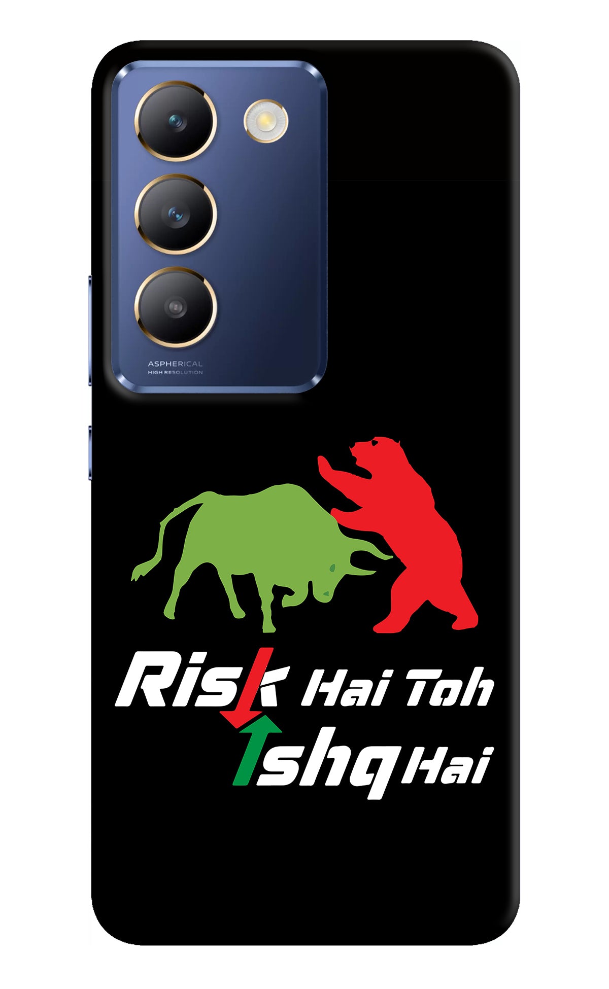Risk Hai Toh Ishq Hai Vivo Y200E 5G/T3 5G Back Cover