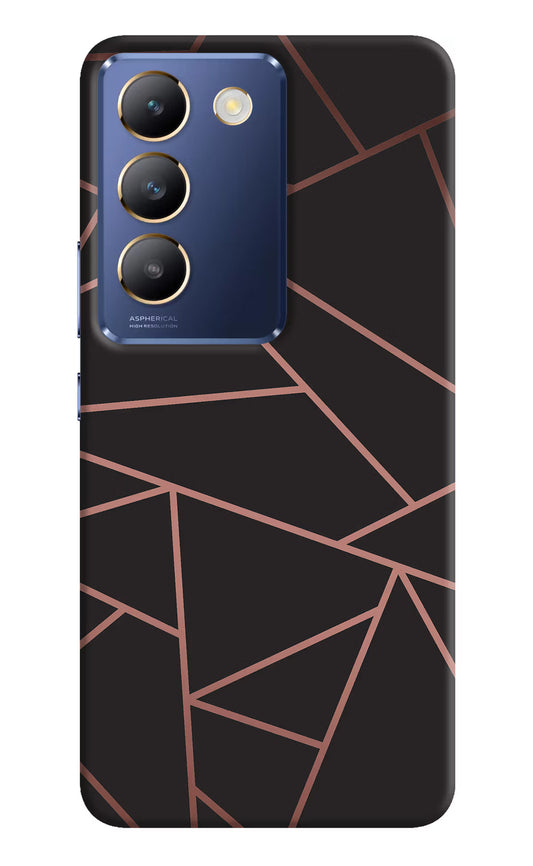 Geometric Pattern Vivo Y200E 5G/T3 5G Hard Case Back Cover by Casekaro