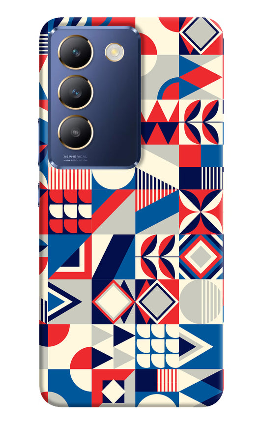 Colorful Pattern Vivo Y200E 5G/T3 5G Hard Case Back Cover by Casekaro