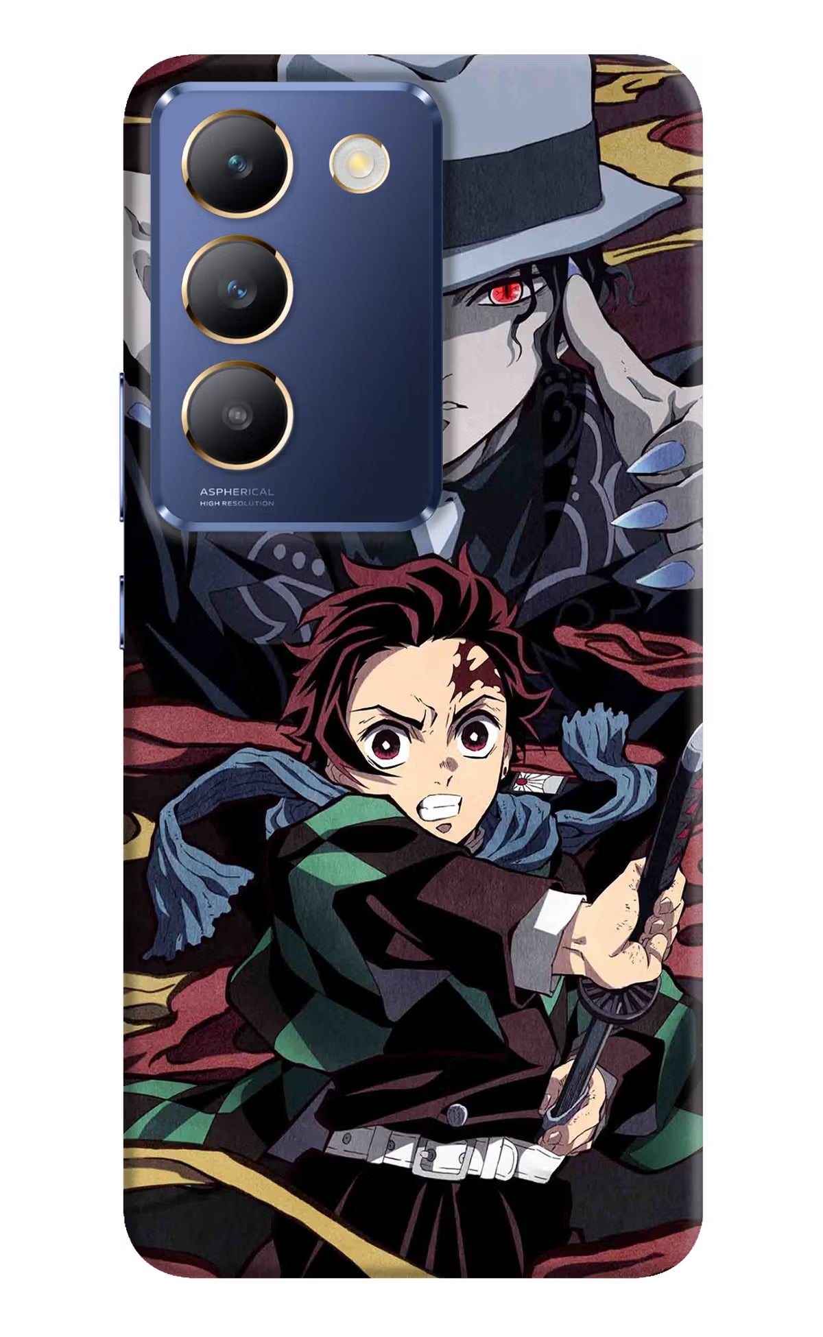Demon Slayer Vivo Y200E 5G/T3 5G Hard Case Back Cover by Casekaro