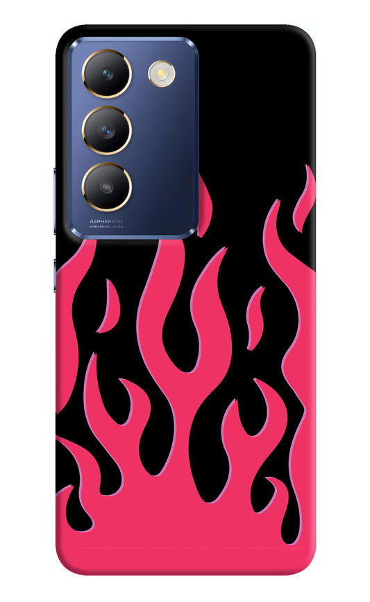Fire Flames Vivo Y200E 5G/T3 5G Hard Case Back Cover by Casekaro