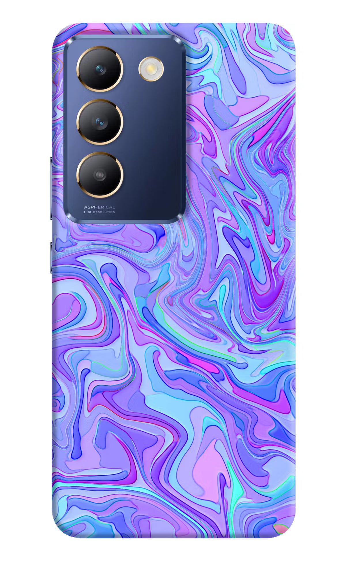 Glitter Vivo Y200E 5G/T3 5G Hard Case Back Cover by Casekaro