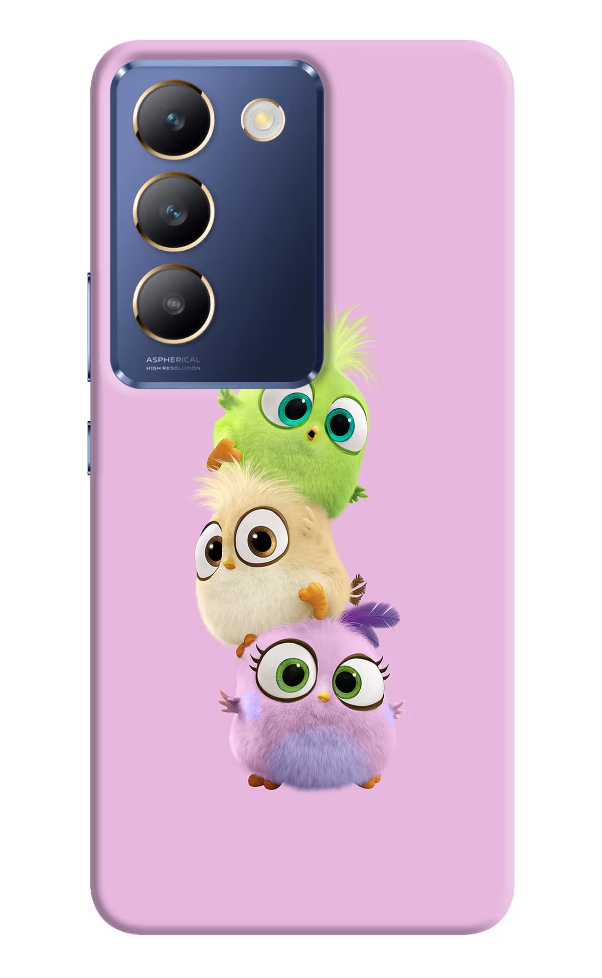 Cute Little Birds Vivo Y200E 5G/T3 5G Hard Case Back Cover by Casekaro
