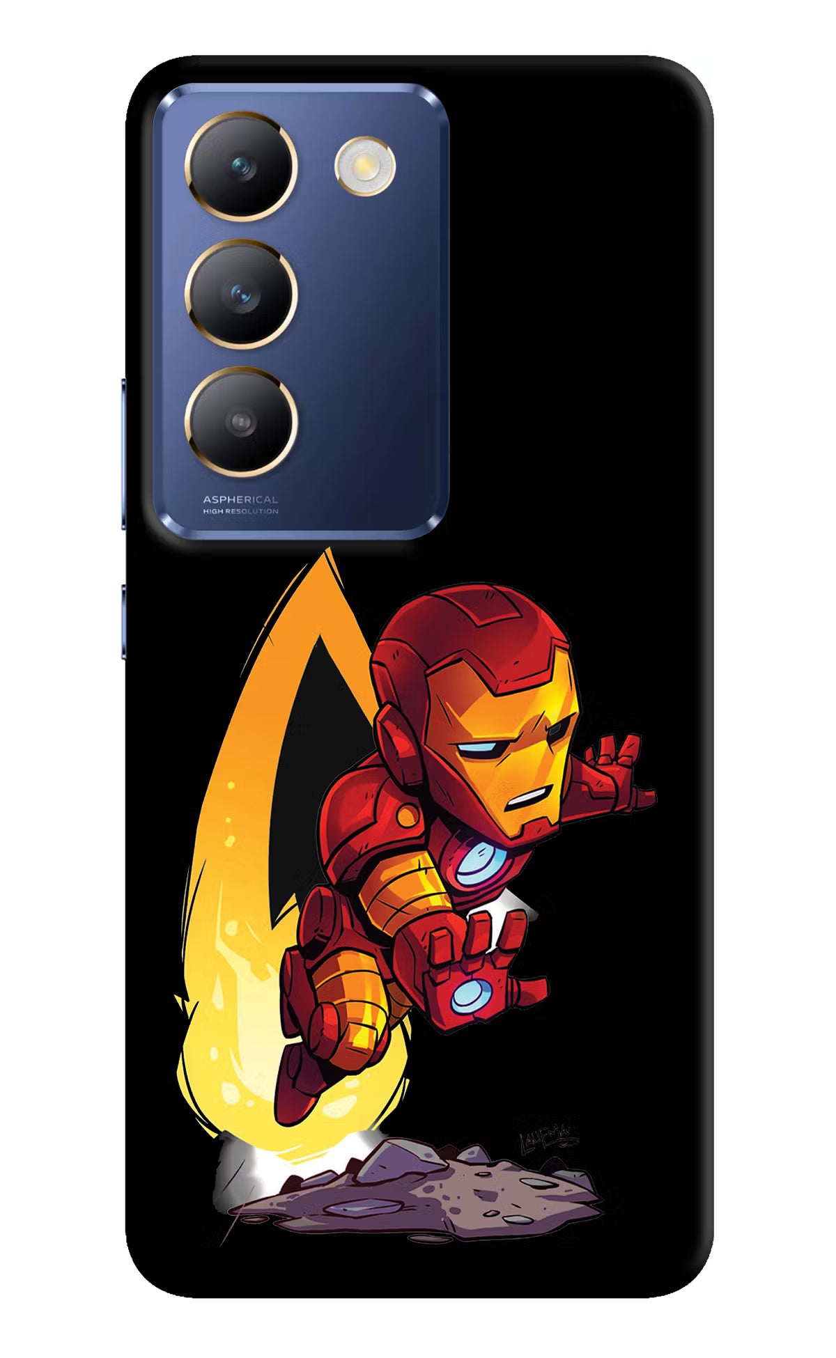 IronMan Vivo Y200E 5G/T3 5G Hard Case Back Cover by Casekaro