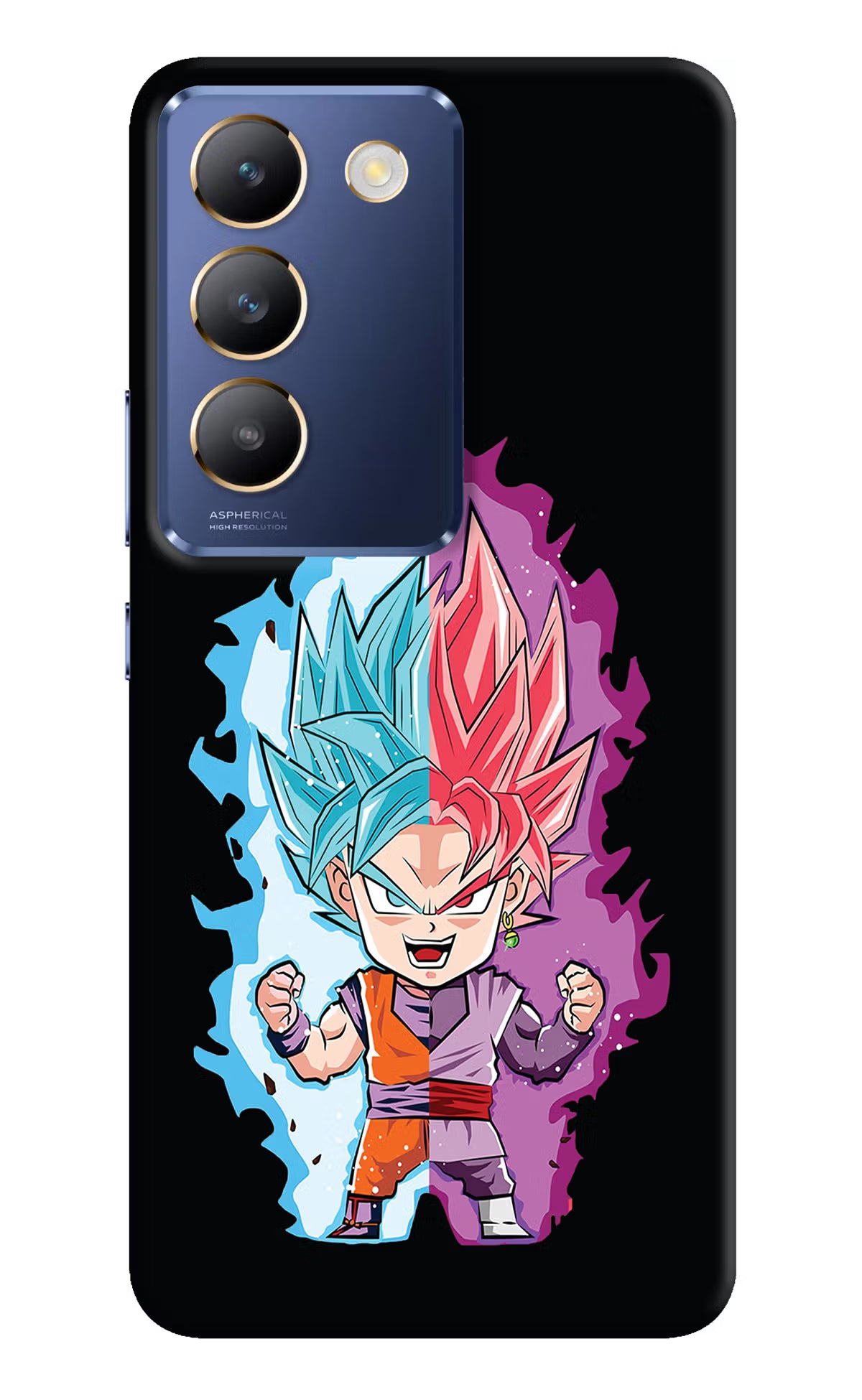 Chota Goku Vivo Y200E 5G/T3 5G Hard Case Back Cover by Casekaro