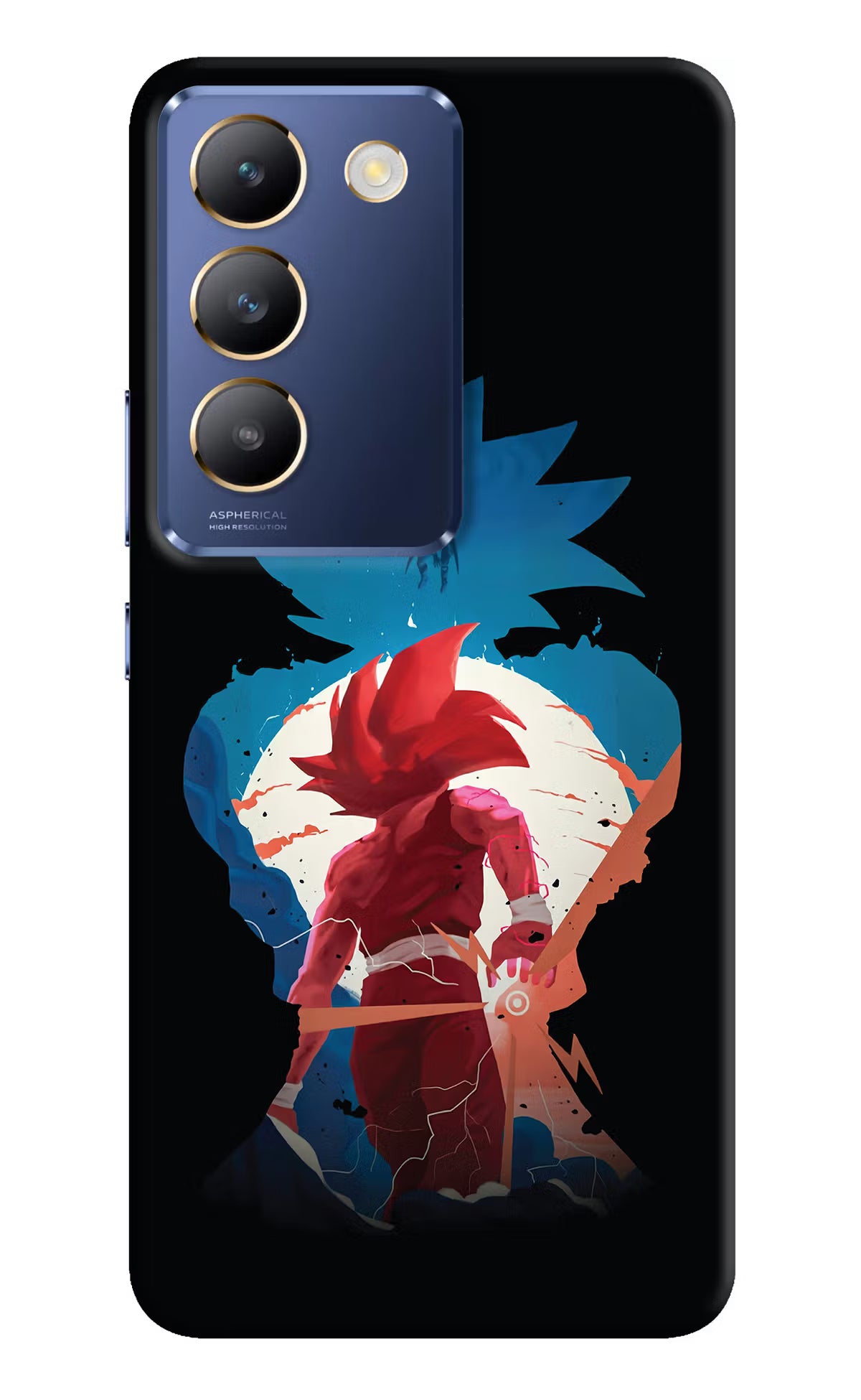 Goku Vivo Y200E 5G/T3 5G Hard Case Back Cover by Casekaro
