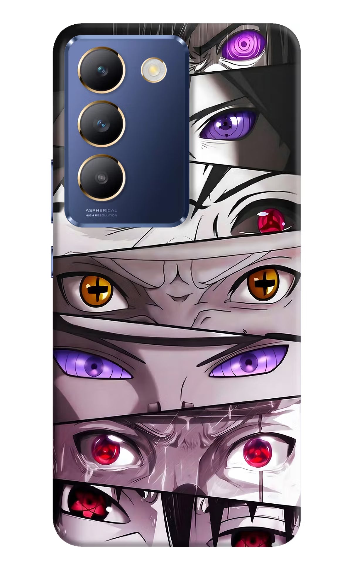 Naruto Anime Vivo Y200E 5G/T3 5G Hard Case Back Cover by Casekaro